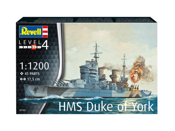 Revell HMS Duke of York Battleship 1/1200 Scale 05182