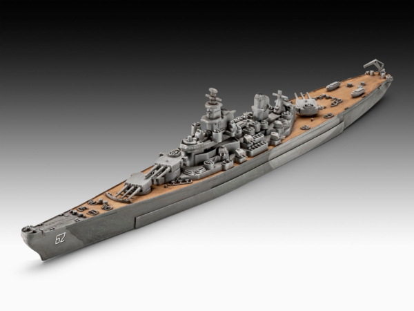 Revell USS New Jersey Battleship 1/1200 Scale 05183