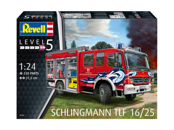 Revell Schingmann TLF 16/25 Water Tender Firee Fighting Truck 1/24 Scale 07586