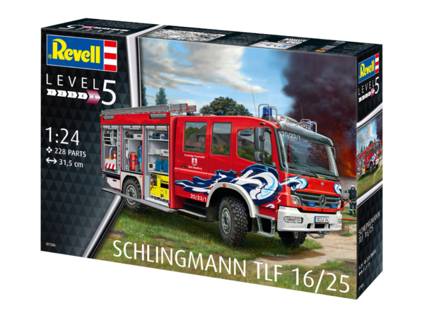 Revell Schingmann TLF 16/25 Water Tender Firee Fighting Truck 1/24 Scale 07586