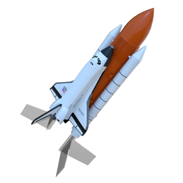 Estes Rockets Space Shuttle Model Rocket Kit 1/200 Scale 9991