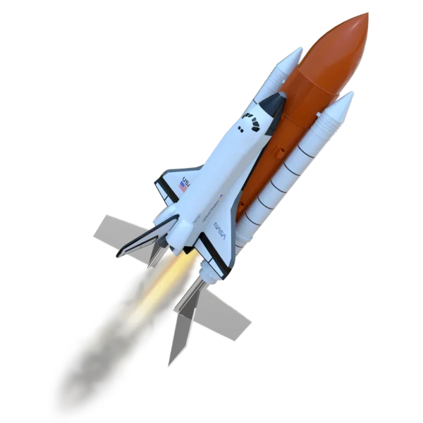 Estes Rockets Space Shuttle Model Rocket Kit 1/200 Scale 9991