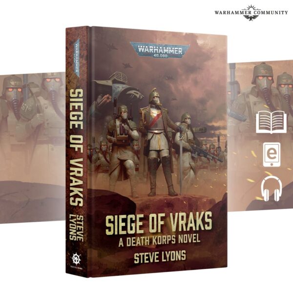 Black Library Warhammer 40000 Siege of Vraks Hardback BL3171