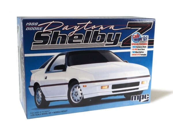 MPC 1988 Daytona Dodge Shelby Z 1/25 Scale MPC1009