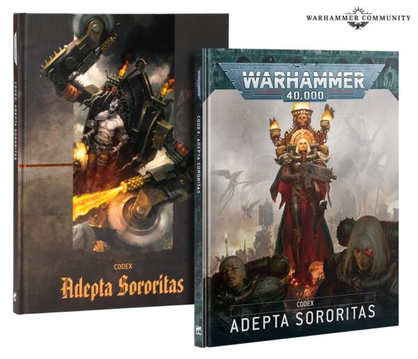 Warhammer 40000 Adepta Sororitas Codex Hardback 52-01