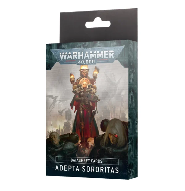 Warhammer 40000 Adepta Sororitas Datasheet Cards 52-02