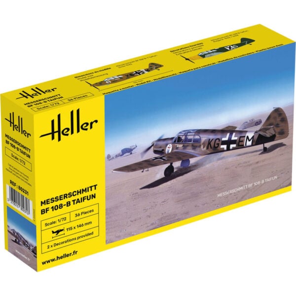 Heller Messerschmitt BF 108-B Taifun 1/72 Scale 80231