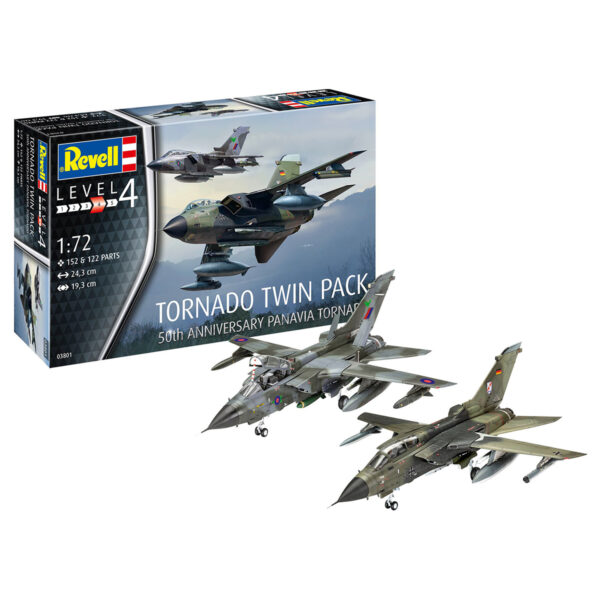 Revell Panavia Tornado Twin Pack 50th Anniversary 1/72 Scale 03801