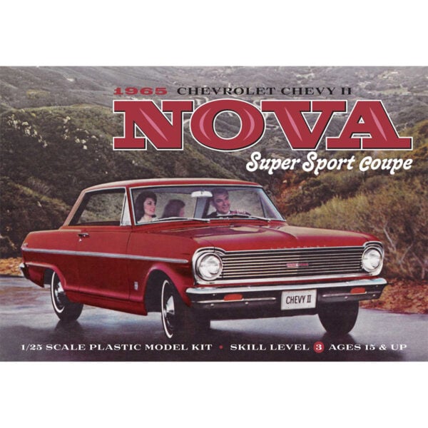 Moebius Models 1965 Chevy Nova Super Sport 1/25 Scale 2322