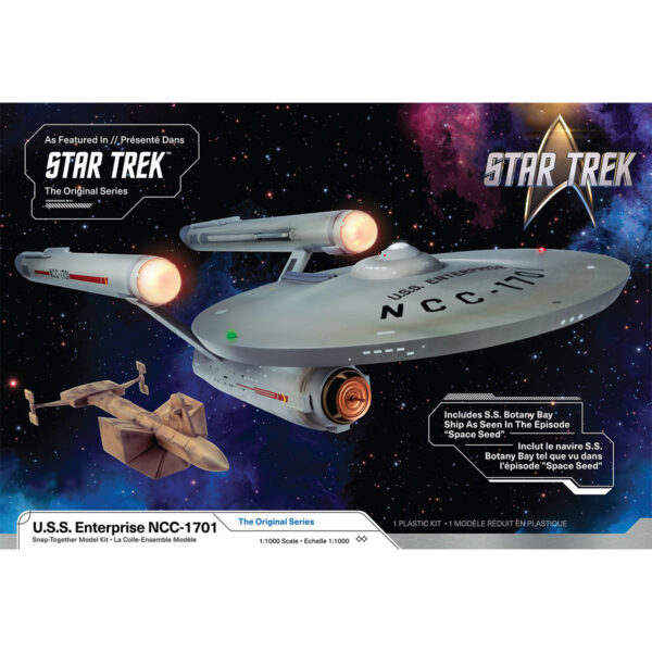 Polar Lights Star Trek The Original Series USS Enterprise NCC-1701 1/1000 Scale POL1000