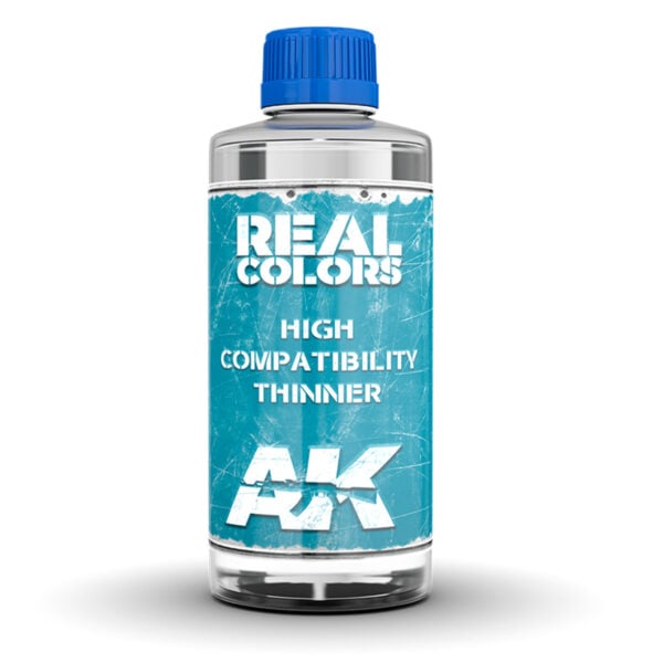 AK Interactive Real Colors Auxiliary High Compatibility Thinner 400ml RC702