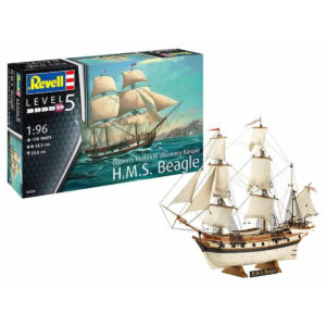 Revell Darwins Historical Discovery Barque HMS Beagle 1/96 Scale 05458