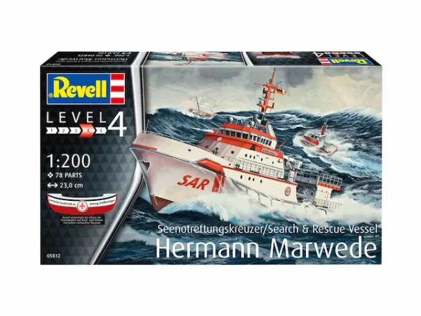 Revell Search and Rescue Vessel Hermann Marwede 1/200 Scale 05812