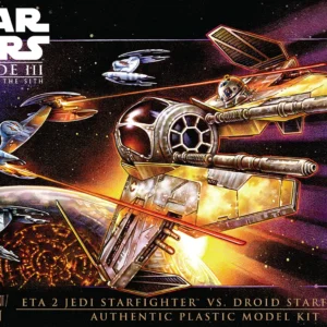 AMT Jedi Star Wars StarFighter vs Droid StarFighters 1/48 Scale 1436