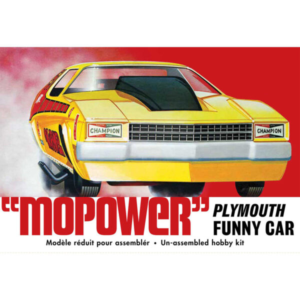 AMT MoPower Plymouth Funny Car 1/25 Scale 1473