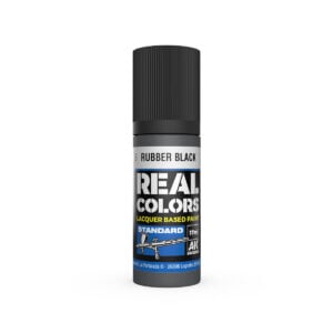 AK Interactive Real Colors Standard Rubber Black 17ml RC805