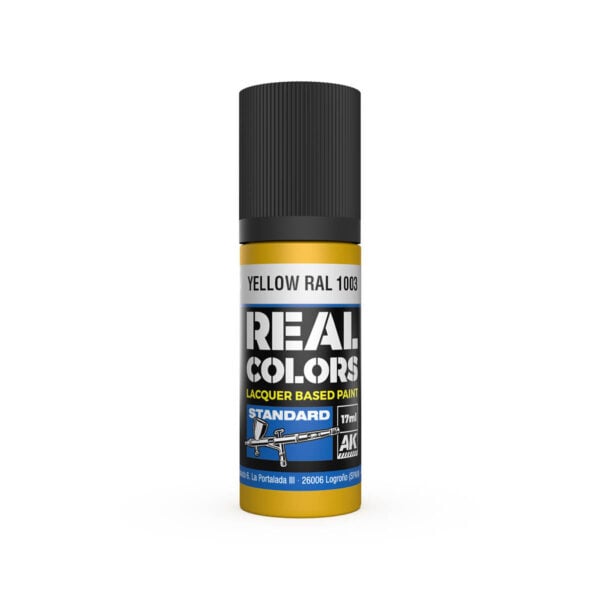 AK Interactive Real Colors Standard Yellow RAL 1003 17ml RC814