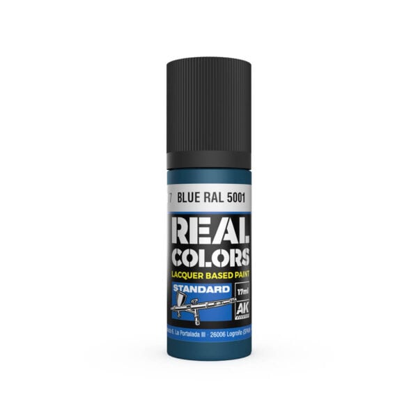 AK Interactive Real Colors Standard Blue RAL 5001 17ml RC817