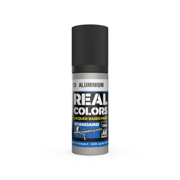 AK Interactive Real Colors Standard Aluminium 17ml RC820