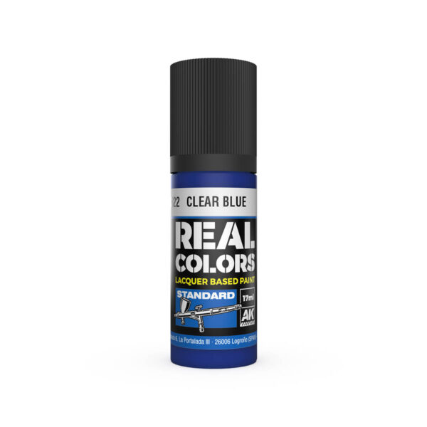 AK Interactive Real Colors Standard Clear Blue 17ml RC822