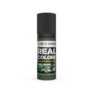 AK Interactive Real Colors Military S.C.C. No.15 Olive Drab 17ml RC875