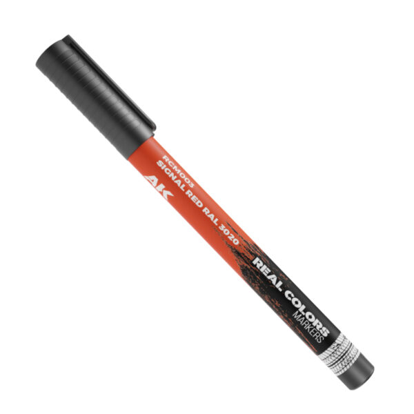 AK Interactive Real Colors Markers Signal Red RAL 3020 RCM003