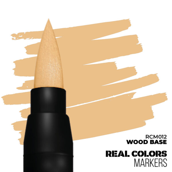 AK Interactive Real Colors Markers Wood Base RCM012