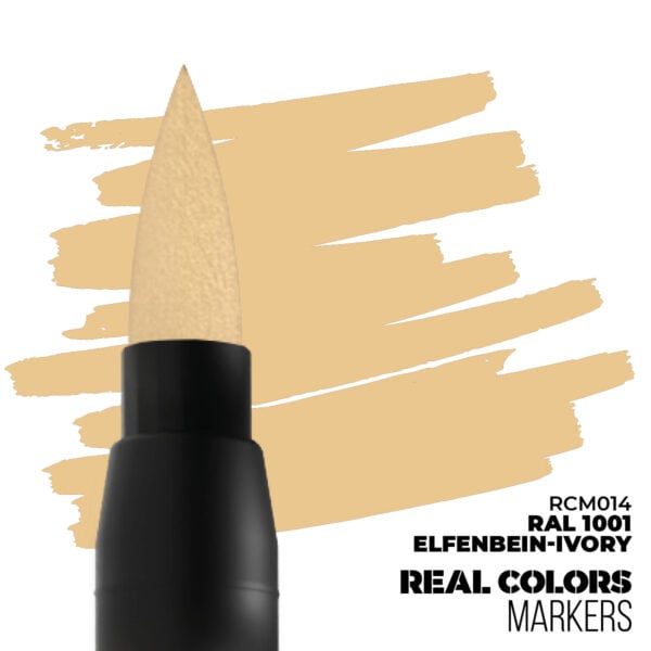 AK Interactive Real Colors Markers Ral 1001 Elfenbein-Ivory RCM014