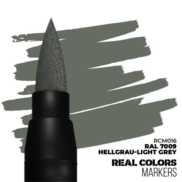 AK Interactive Real Colors Markers RAL 7009 Hellgrau-Light Grey RCM016