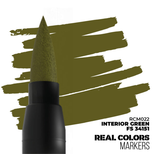 AK Interactive Real Colors Markers Interior Green FS 34151 RCM022