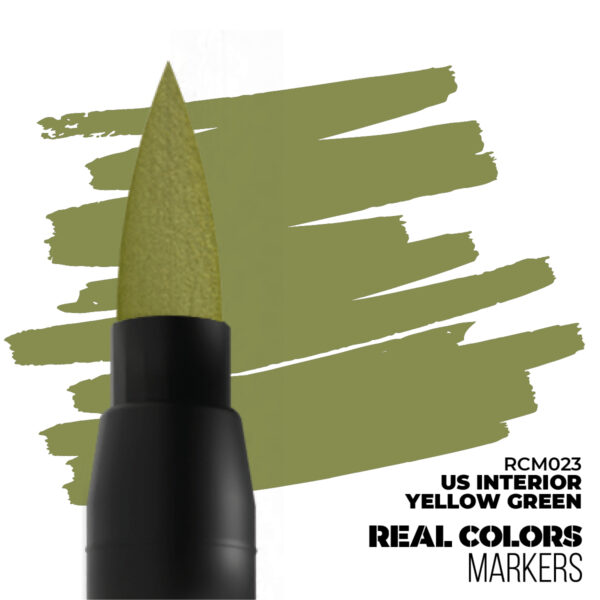 AK Interactive Real Colors Markers US Interior Yellow Green RCM023