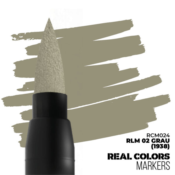 AK Interactive Real Colors Markers RLM 02 Grau (1938) RCM024