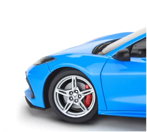 Revell 2022 Corvette Stingray Z51 Coupe New Tooling 1-25 Scale 85-4556 14556 Front Wheel Detail