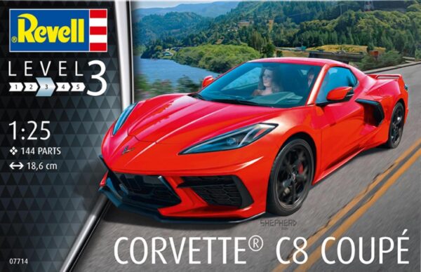 Revell Corvette C8 Coupe 1/24 Scale 07714