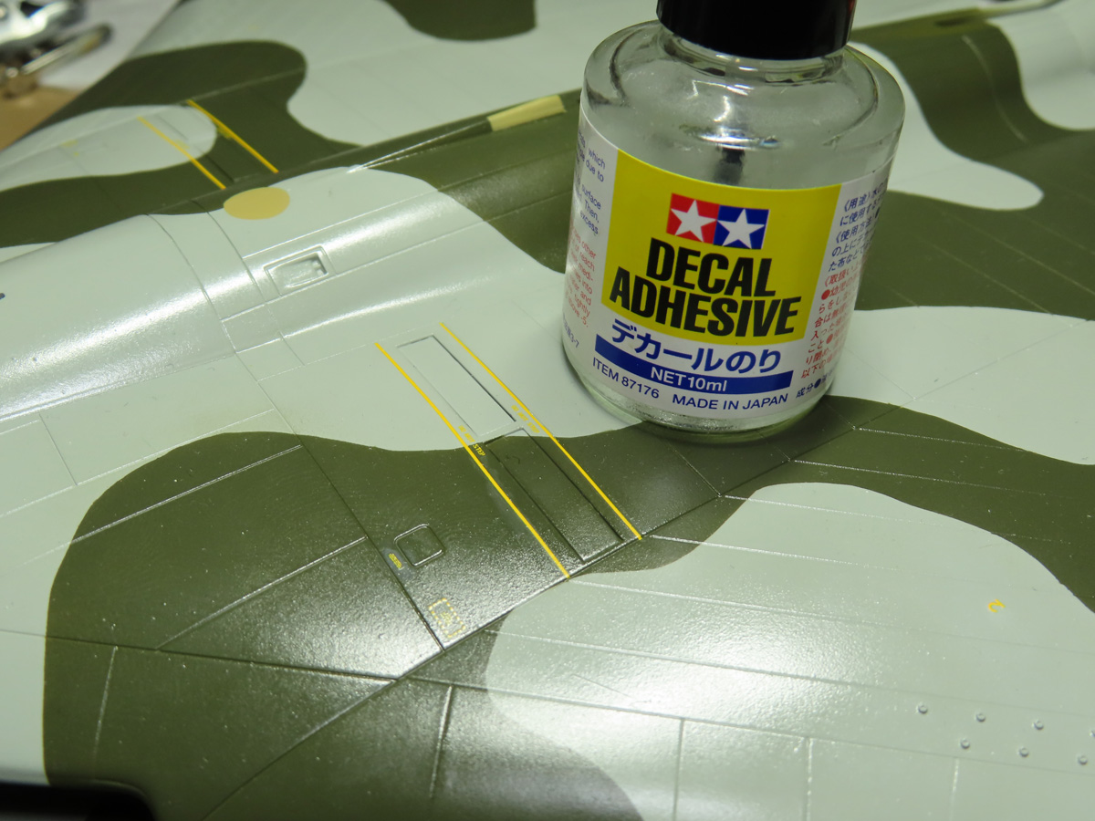 Using Tamiya Decal Adhesive