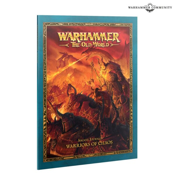 Warhammer The Old World Warriors of Chaos Arcane Journal Softback 08-02