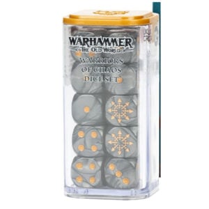 Warhammer The Old World Warriors of Chaos Dice Set 08-04