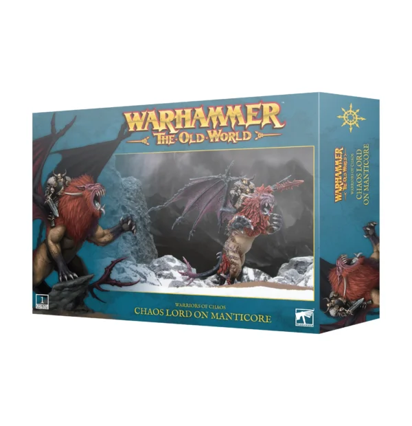 Warhammer The Old World Warriors of Chaos Lord on Daemonic Mount 08-05