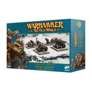 Warhammer the Old World Dwarfen Mountain Holds Dwarf Cannon and Organ Gun 10-14