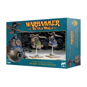 Warhammer the Old World Dwarfen Mountain Holds Dwarf Gyrocopters and Gyrobombers 10-13