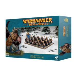 Warhammer the Old World Dwarfen Mountain Holds Dwarf Miners 10-12