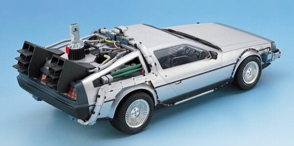 Aoshima DeLorean Time Machine from Back To The Future Mecha #Bt-02 Part 2 1/24 Scale 06437