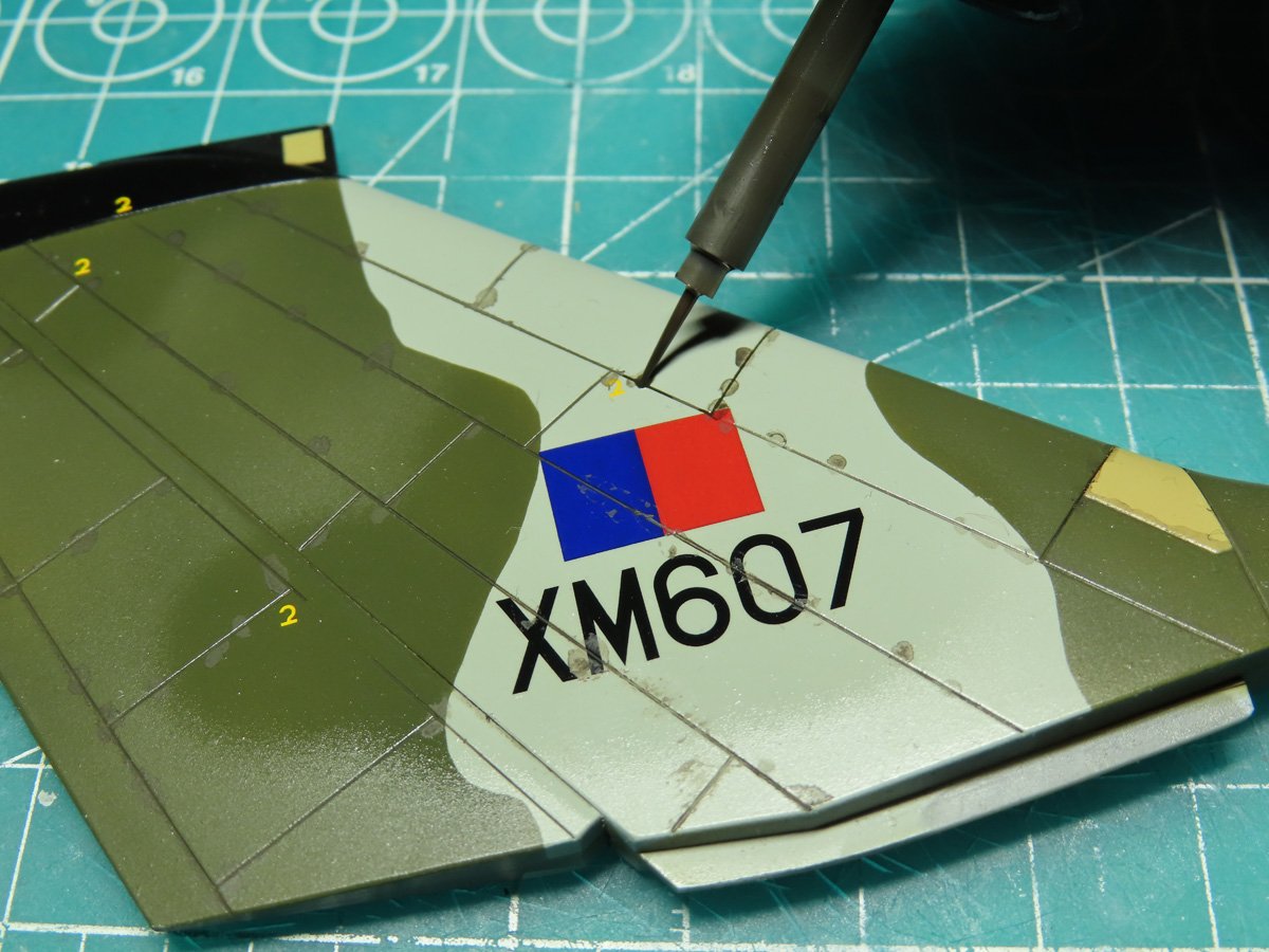 Detailing Panel Lines on Tail