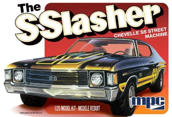 MPC 1972 Chevelle SS 454 Street Machine The SSlasher 1/25 Scale MPC1014