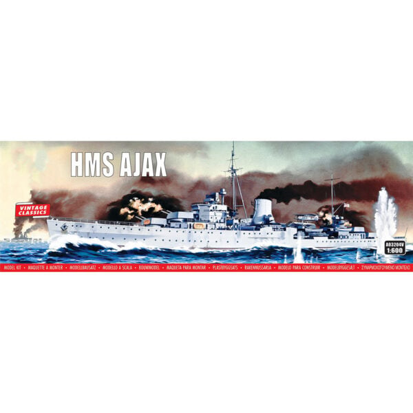 Airfix HMS Ajax 1/600 Scale A03204V