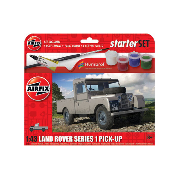 Airfix Land Rover Series 1 Pick-up 1/43 Scale A55012 Model Set