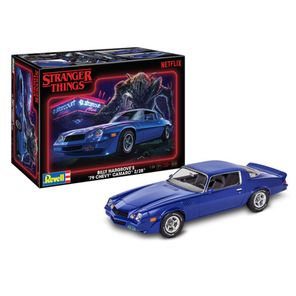 Revell Stranger Things Billys 1979 Camaro Z/28 1/24 Scale 07728