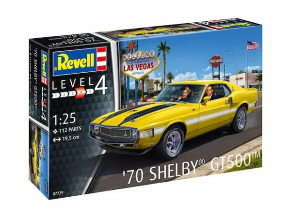 Revell 1970 Shelby Mustang GT500 1/25 Scale 07729