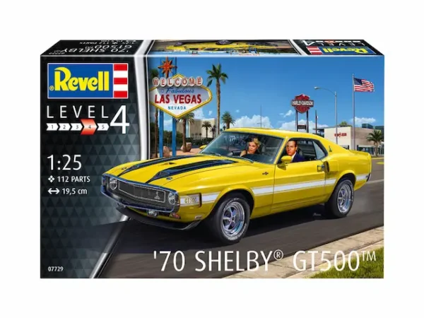 Revell 1970 Shelby Mustang GT500 1/25 Scale 07729