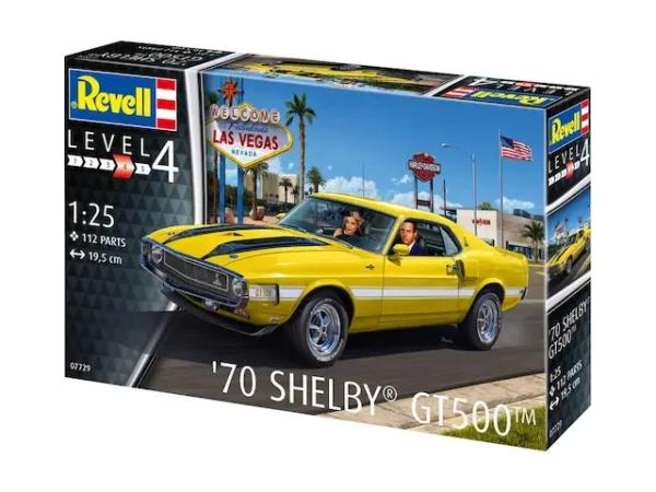 Revell 1970 Shelby Mustang GT500 1/25 Scale 07729